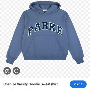 PARKE Classic Blue Crewneck Sweatshirt